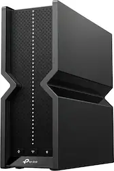 TP-Link - BE15000 Tri-Band Wi-Fi 7 Router - Black - Front_Zoom