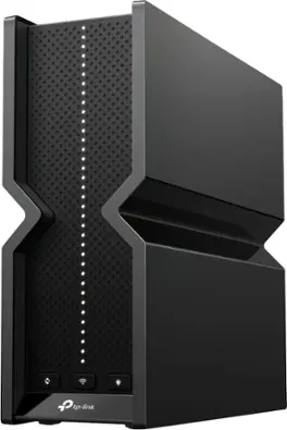 TP-Link - BE15000 Tri-Band Wi-Fi 7 Router - Black