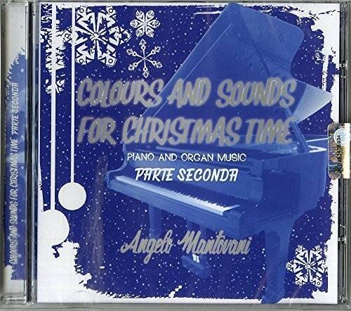 Certainly! Here is the corrected and grouped text from the image:

---

**COLOURS AND SOUNDS FOR CHRISTMAS TIME**

**PIANO AND ORGAN MUSIC**

**PARTE SECONDA**

**Angel Mantovani**

**438934**

---

**SECONDA PARTE TIME CHRISTMAS FOR SANOOS AND COLOURS COLOURS AND SOUNDS FOR CHRISIMAS TIME PIANO AND ORGAN MUSIC PARTE SECONDA**

**Angel Mantovani**

**438934**

---

The text on the image is:

- "COLOURS AND SOUNDS FOR CHRISTMAS TIME"
- "PIANO AND ORGAN MUSIC"
- "PARTE SECONDA"
- "Angel Mantovani"
- "438934"

The text on the spine of the CD case is:

- "SECONDA PARTE TIME CHRISTMAS FOR SANOOS AND COLOURS COLOURS AND SOUNDS FOR CHRISIMAS TIME PIANO AND ORGAN MUSIC PARTE SECONDA"
- "Angel Mantovani"
- "438934"