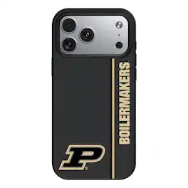 Keyscaper - NCAA - Purdue Boilermakers iPhone Magnetic Bump Case - 15 - Black