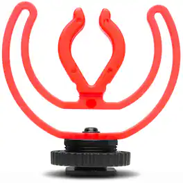 MOVO - SMVXR10RY Upgraded Rycote Lyre Shockmount for Shotgun Video Microphones 19mm to 22mm in Diameter. Shock Mount