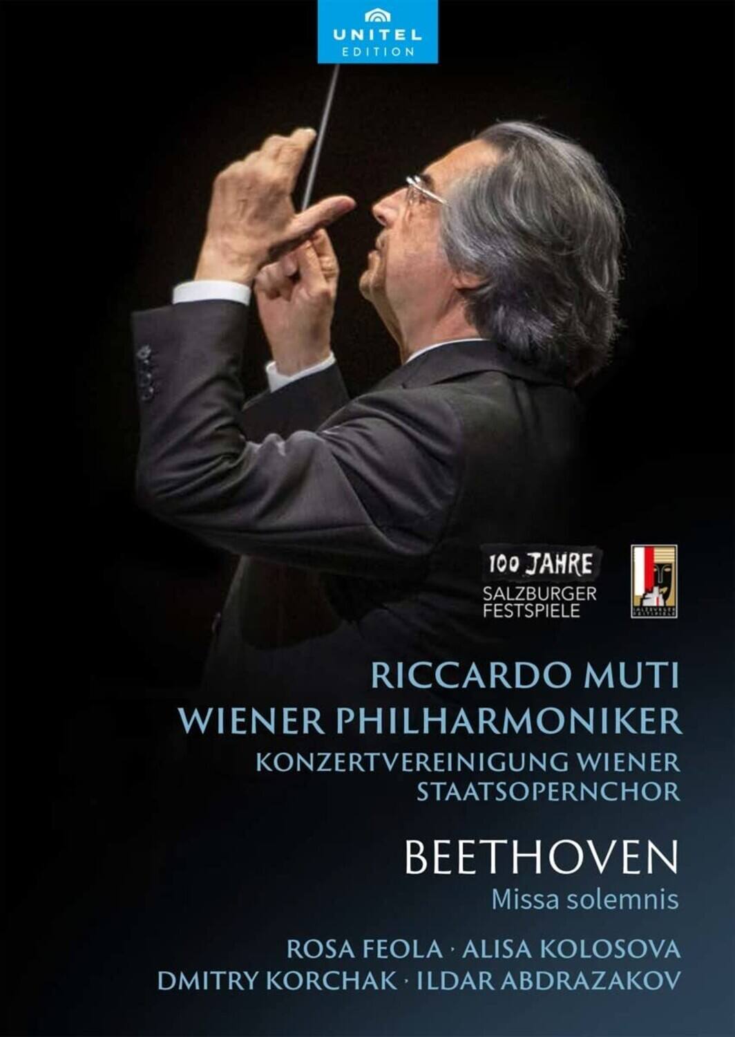 Front. Alisa Kolosova - Missa Solemnis   - DVD.