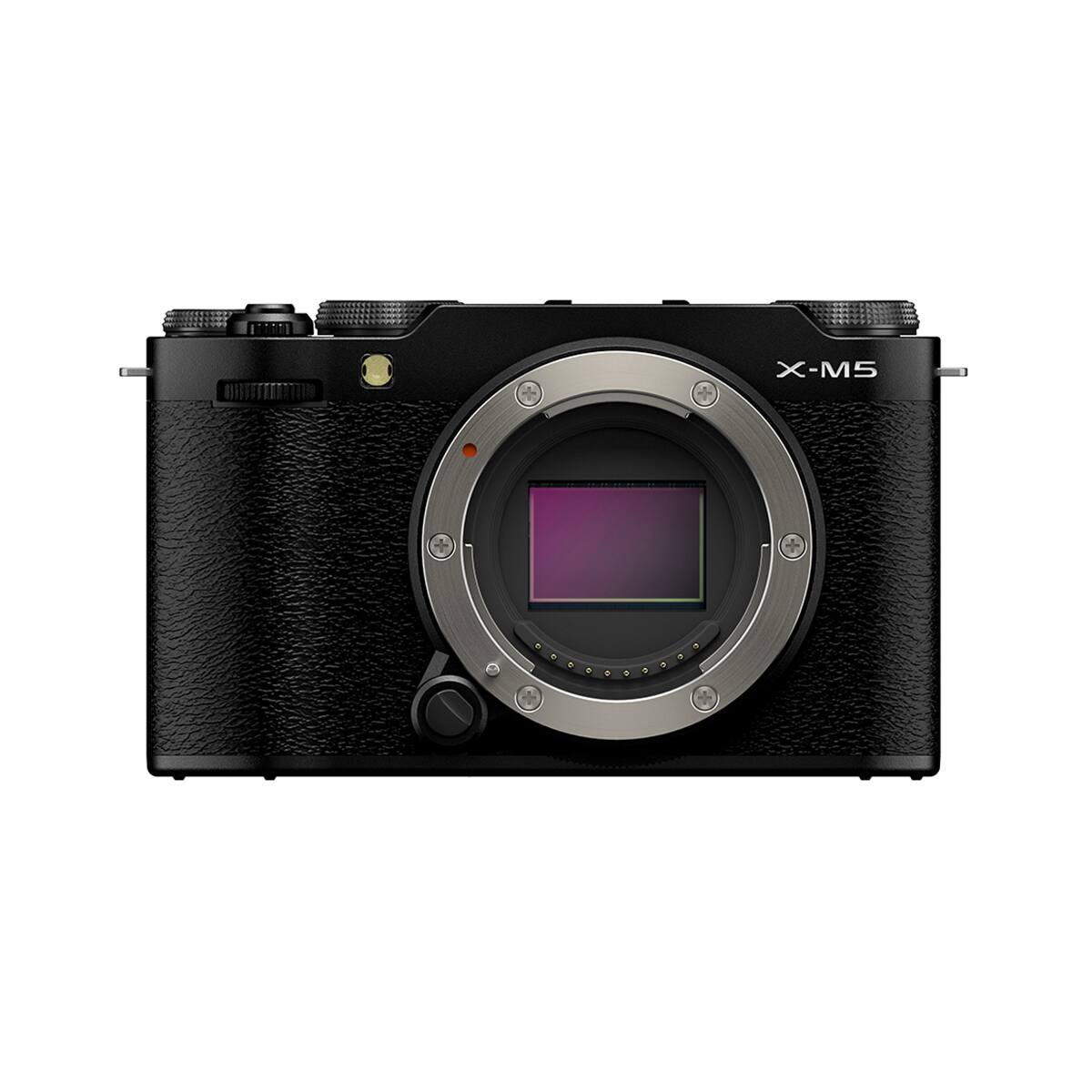 Alt View 1. Fujifilm - Fujifilm X-M5 Mirrorless Camera, Black, Bundle with 64GB Memory Card, Camera Case.