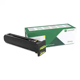 Lexmark - 82K0XYG 22000 Page-Yield Return Program Extra High-Yield Toner - Yellow