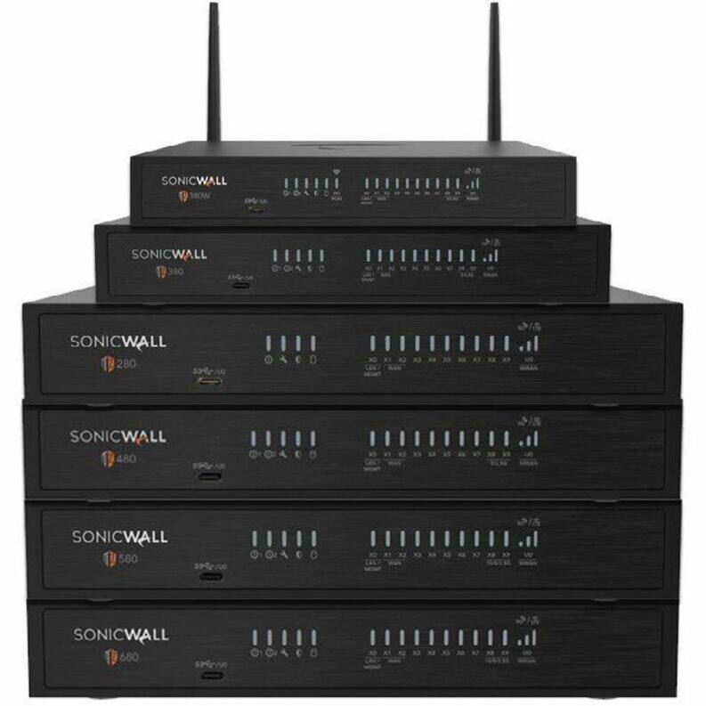 SONICWALL S80W  
SONICWALL 80  
SONICWALL 280  
SONICWALL 480  
SONICWALL 580  
SONICWALL 680