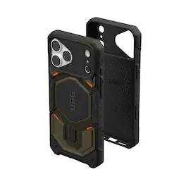 UAG - iPhone 18 Pro Max Case/iPhone 17 Pro Max Case with MagSafe & Camera Control Cover Button, Kevlar Inlay, Monarch Pro - Kevlar Element Green