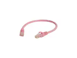 Cables to Go - C2G 04043 Cat6 Cable - Snagless Unshielded Ethernet Network Patch Cable, Pink (1 Foot, 0.30 Meters)