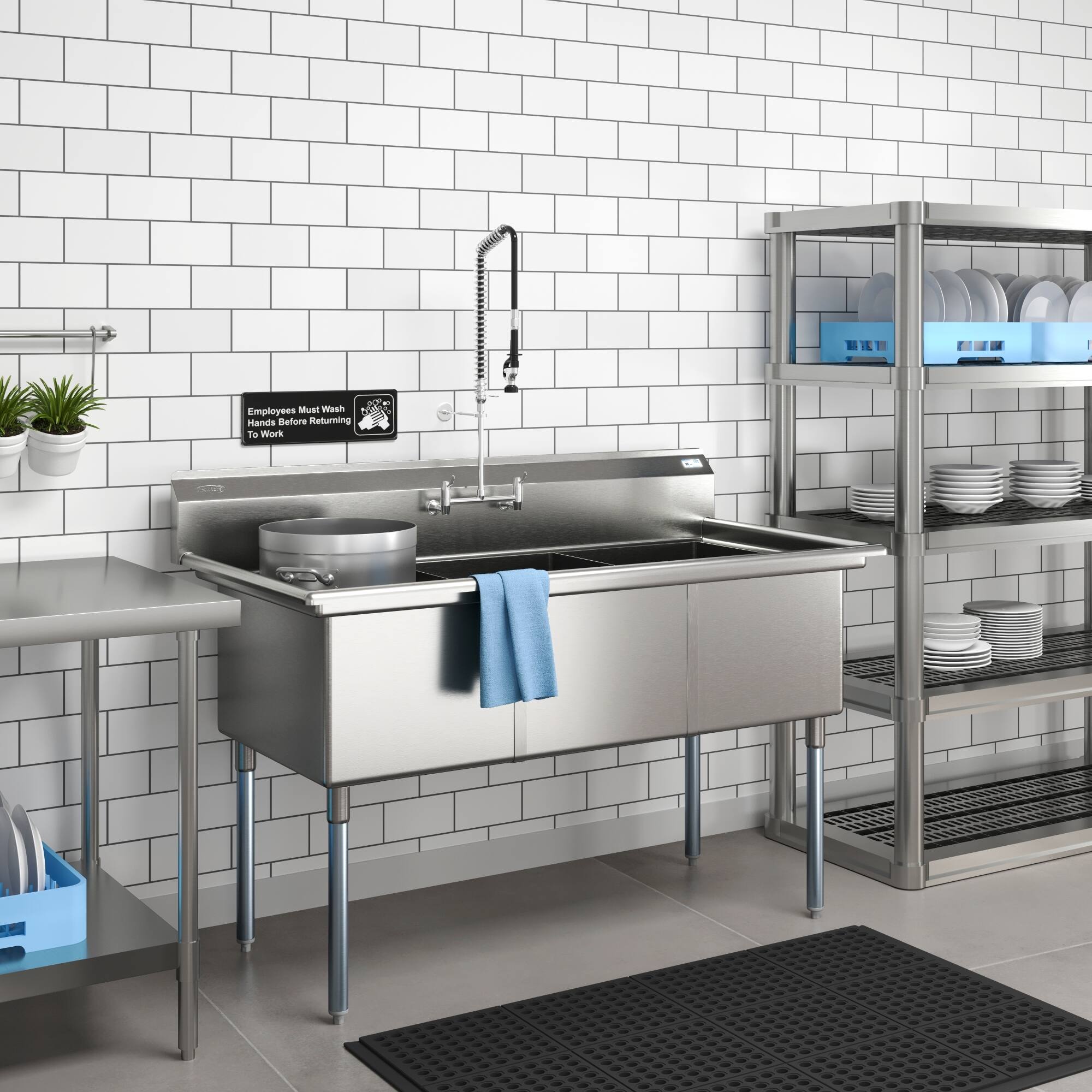 Employees Must Wash Hands Before Returning To Work