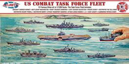 PopMarket - Atlantis - 1:1200 Scale Model Kit - US Combat Task Force Fleet 12 Ships - COLLECTIBLES - Multicolor