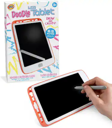 * 3+ HGL LCD DoODLe Tablet DRAW AND CREATE! 8.5 INCHES 22cm LED Maltafel tablette LCD MALE UND ZEICHNE! Ardoise LAISSEZ LIBRE COURS DESSIEZ ET VOTRE CRATIVIT!