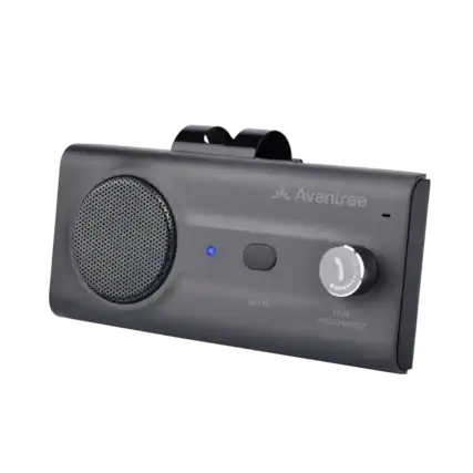 Front. Avantree - CK11 - Hands Free Bluetooth 5.0 Car Kit, 3W Speakerphone with Visor Clip, Supports Siri Assistant - Tittamn.