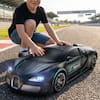 Front. Veeniix - V991 Transform Remote Control Car, 1:10 Big Size,One-Key Deformation, Robot Toys Gifts for Boys and Girls - Matte Black.