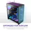 Computer_Enclosures:

"MEST - 32 i OPTIMIZED FOR AIRFLOW High-performance mesh panels maximize airflow for both intake and exhaust, as well as filter dust."