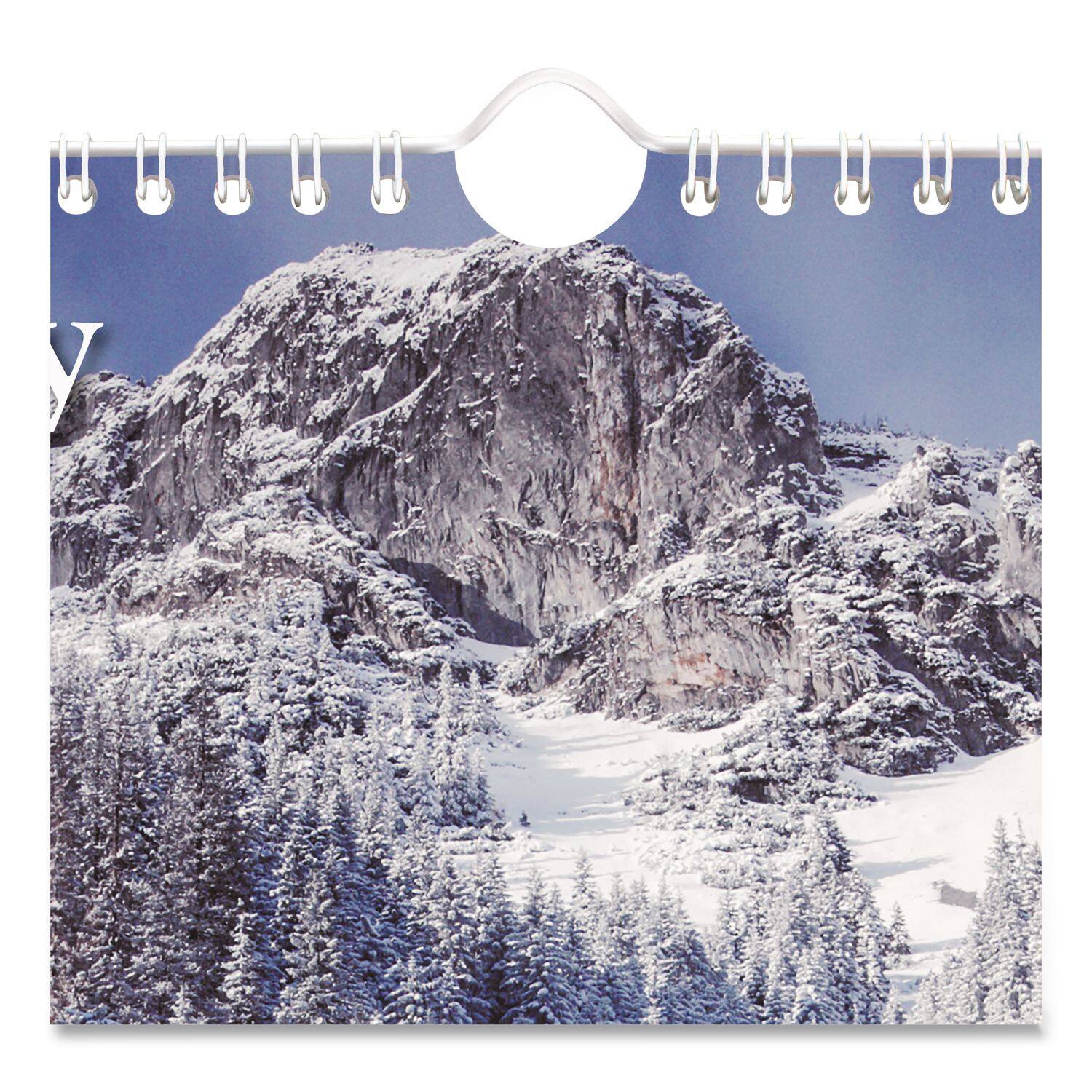 Back. AT-A-GLANCE - Scenic Monthly Wall Calendar Landscape Photography 12 x 17 White Multicolor Sheets 12 Month Jan to Dec 2026.