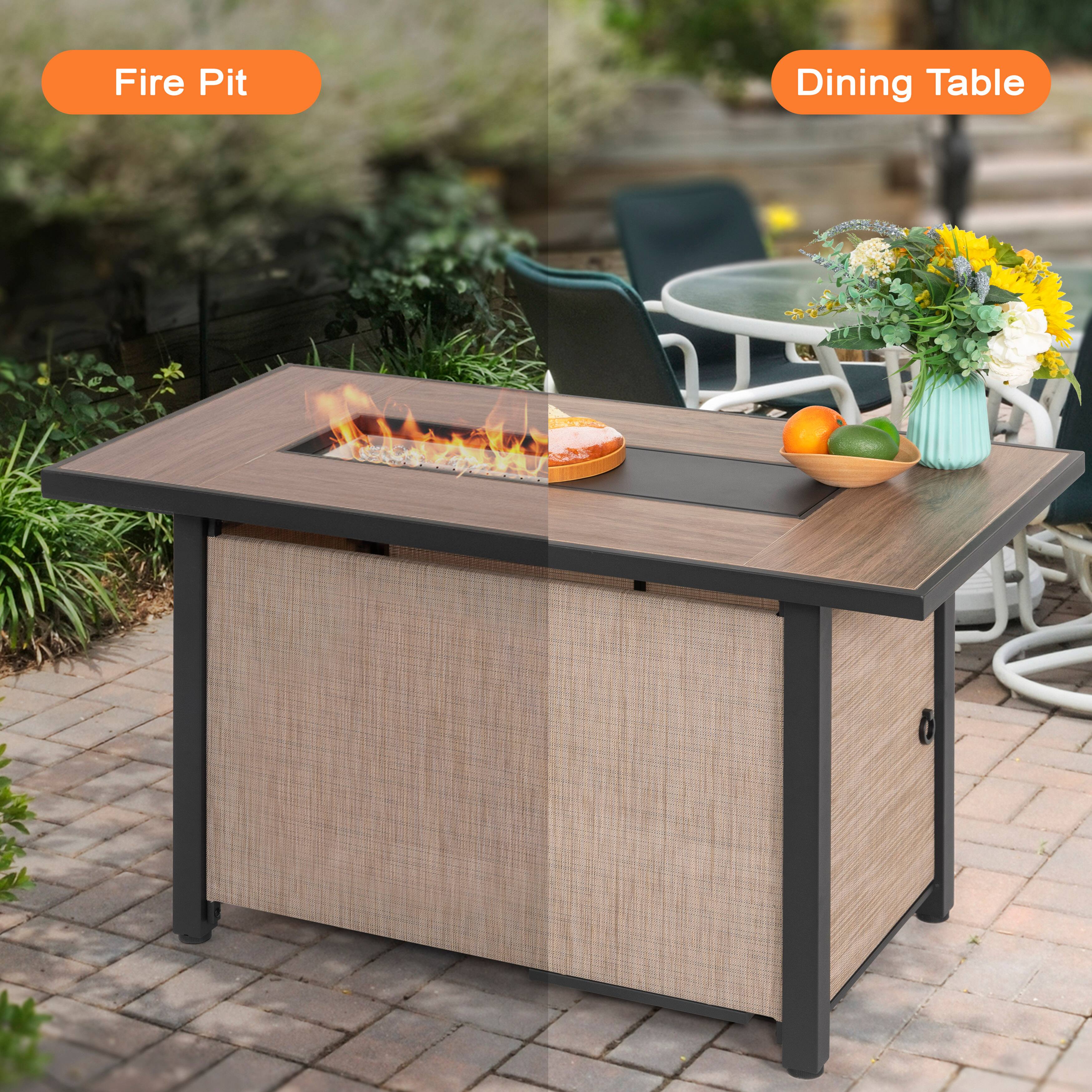 Fire Pit  
Dining Table