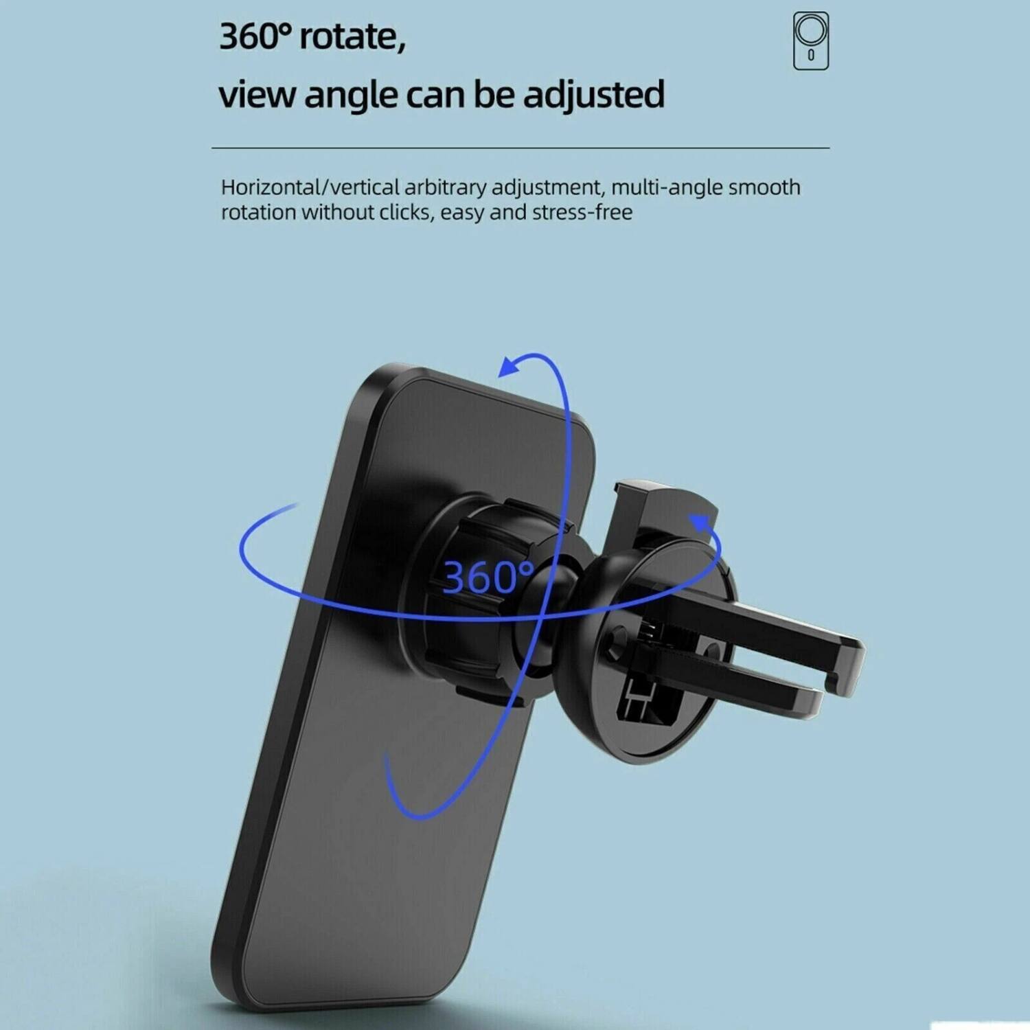 360° rotate,  
view angle can be adjusted  

Horizontal/vertical arbitrary adjustment, multi-angle smooth rotation without clicks, easy and stress-free  

360°