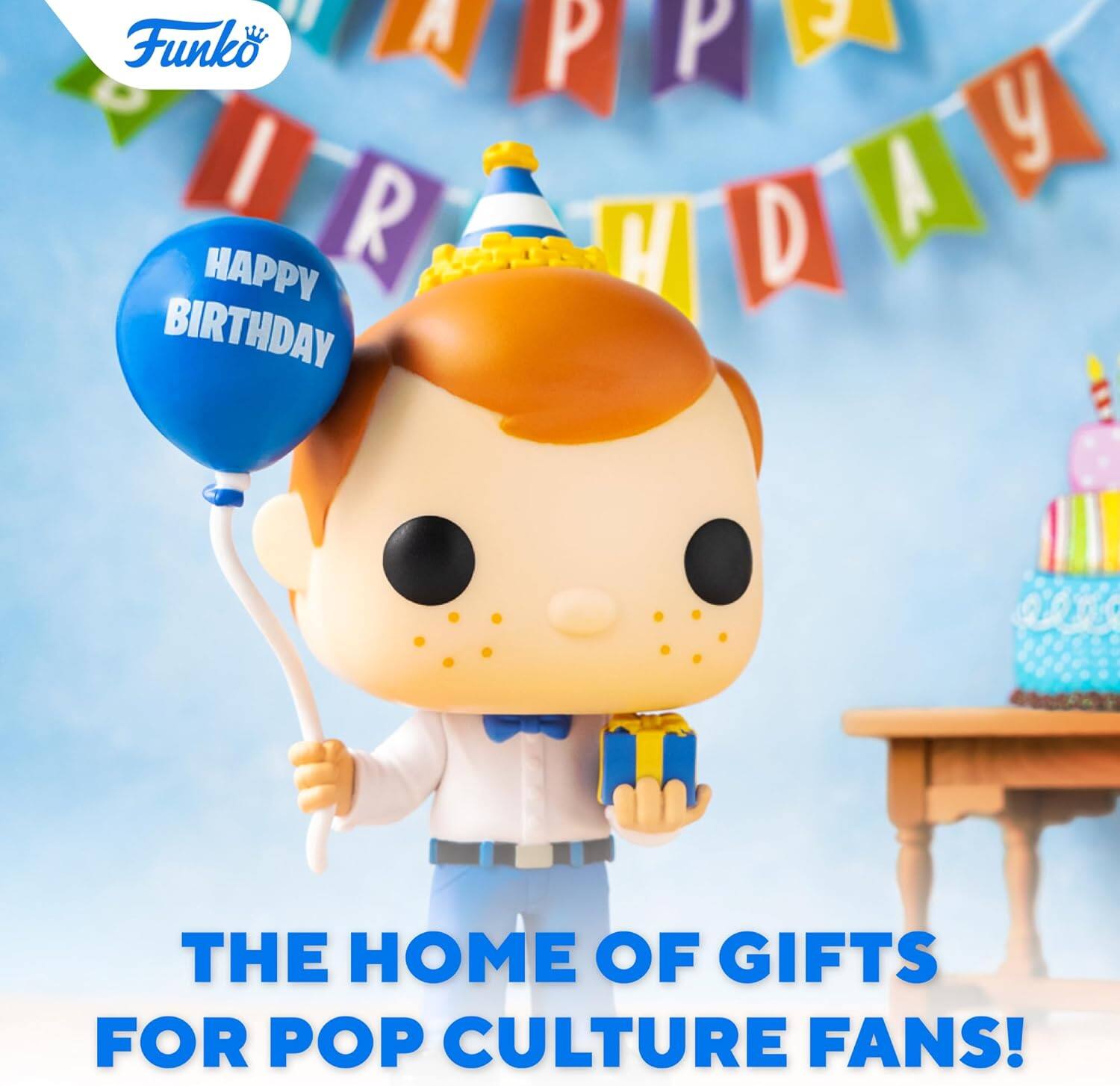 A Funko HAPPY BIRTHDAY J P P y D A M THE HOME OF GIFTS FOR POP CULTURE FANS!