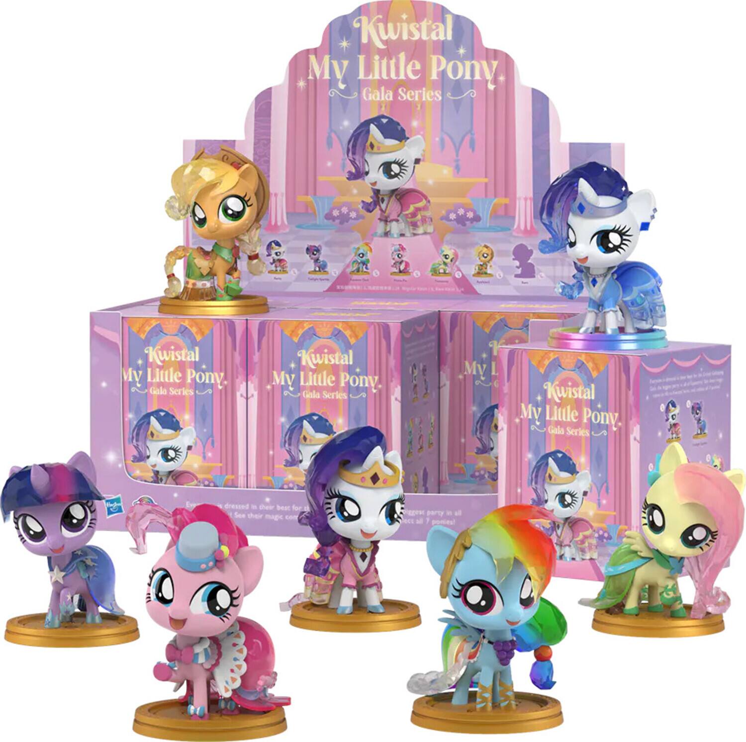 PopMarket - Mighty Jaxx - My Little Pony - Kwistal Fwenz - Gala Series Blind Box (One Random Figure per Purchase) - Multicolor
