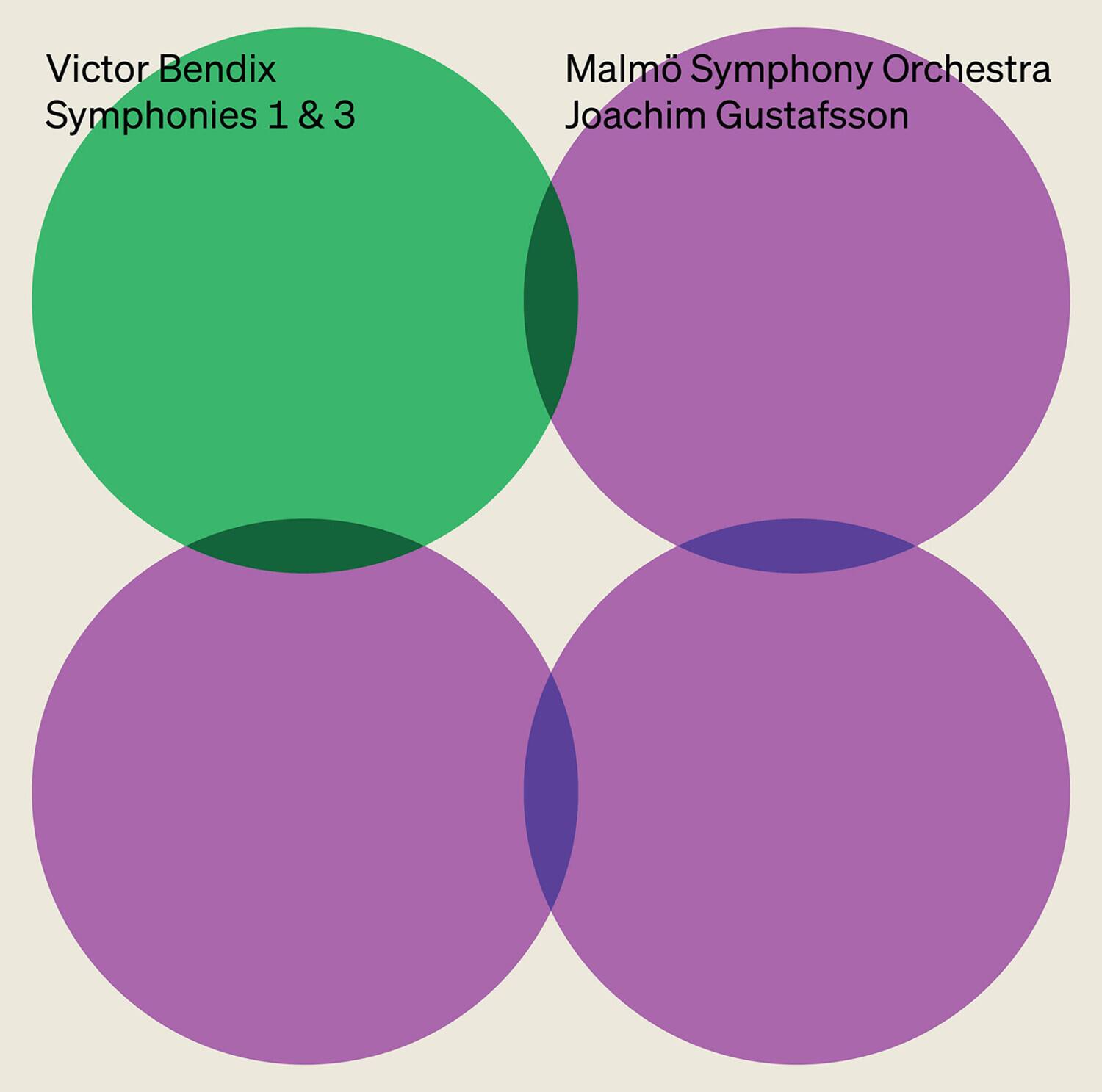 Victor Bendix  
Symphonies 1 & 3  

Malmö Symphony Orchestra  
Joachim Gustafsson