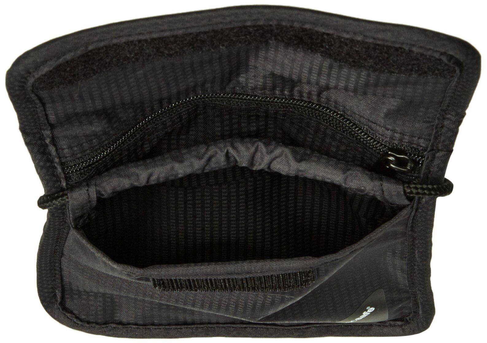 Angle. Pacsafe - Pacsafe Coversafe X75 Anti-theft RFID Blocking Neck Pouch Black - Black.