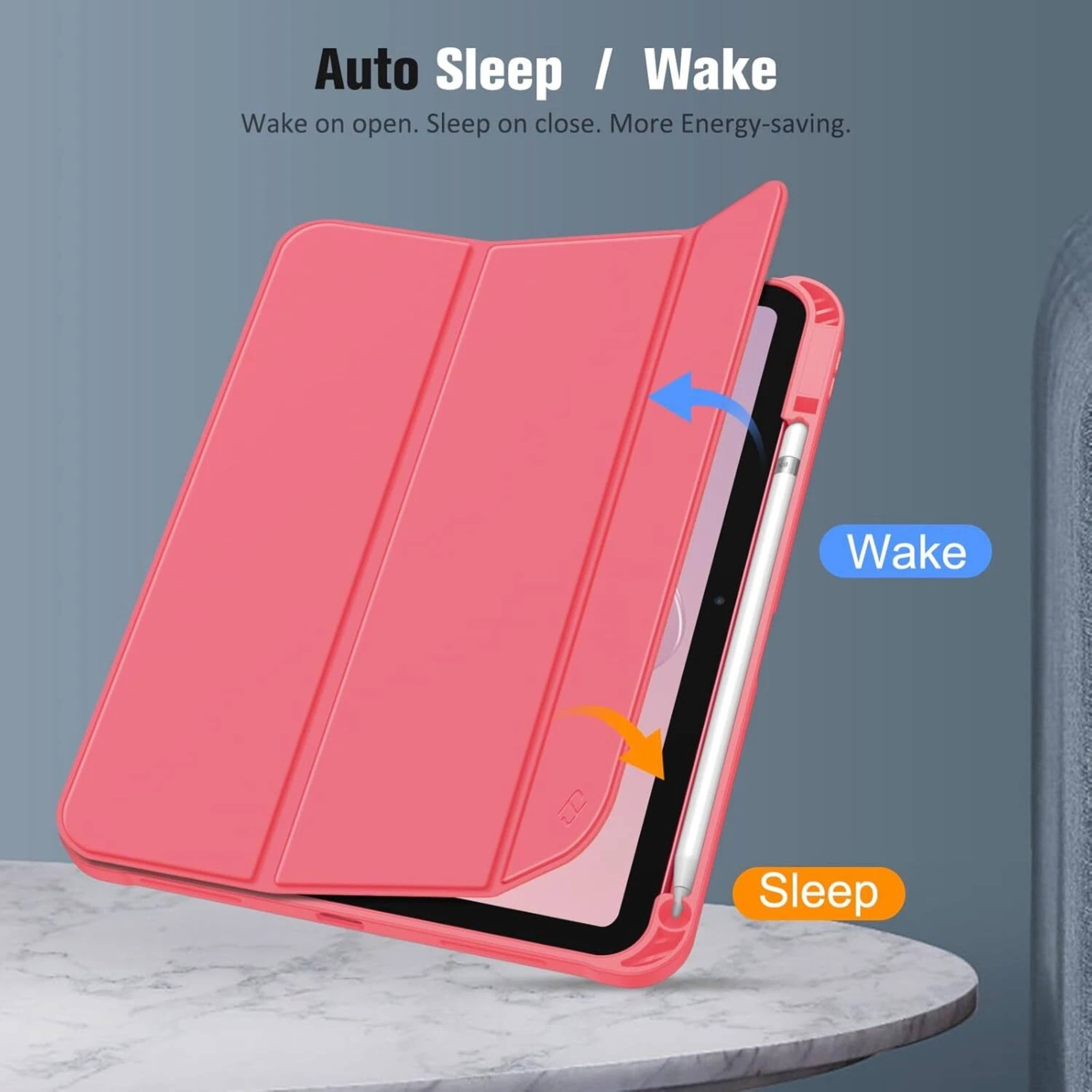 Auto Sleep / Wake  
Wake on open. Sleep on close. More Energy-saving.
