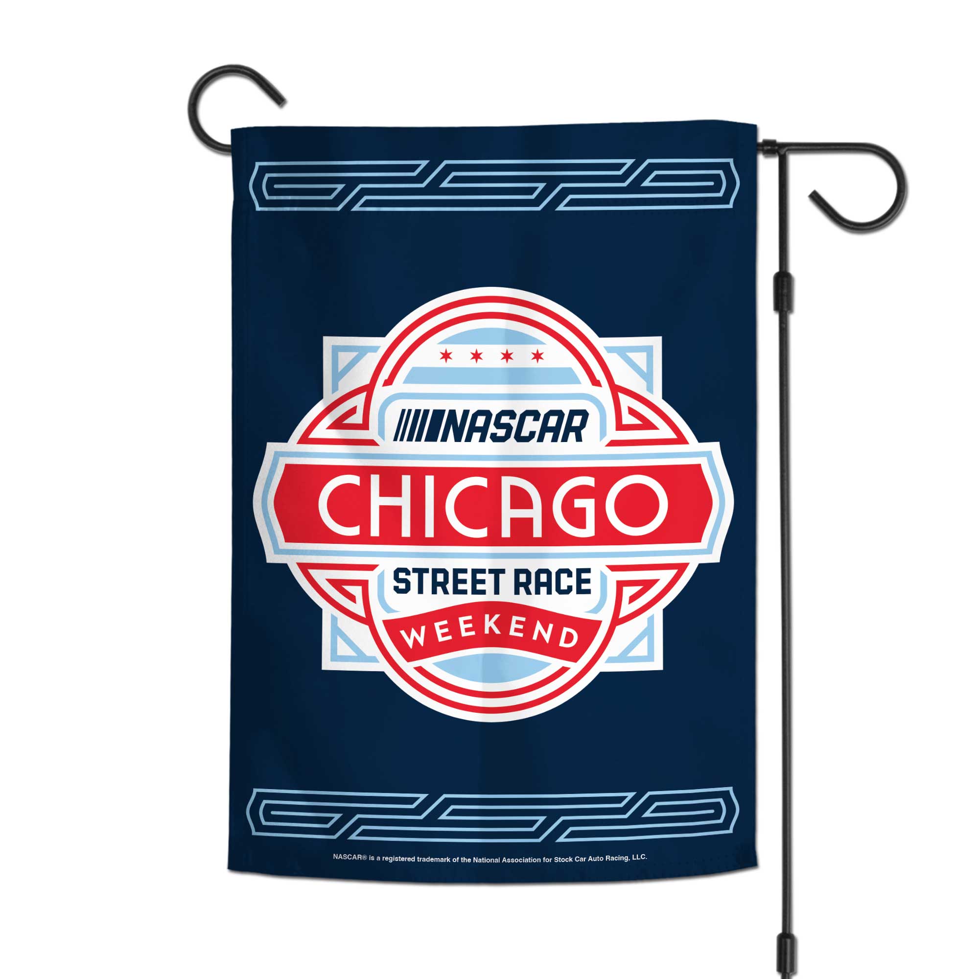 NASCAR  
CHICAGO  
STREET RACE WEEKEND  

NASCAR is a registered trademark of the National Association for Stock Car Auto Racing, LLC.
