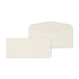 Staples - Premium Gummed #10 Business Envelopes, 4 1/8" x 9 1/2", 500/Box - Ivory