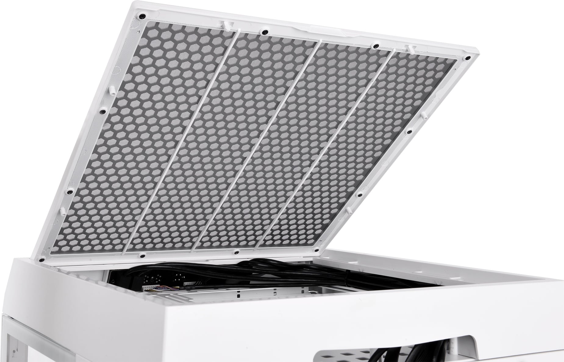 Alt View 18. Thermaltake - The Tower 500 Mid Tower PC Case - Snow.