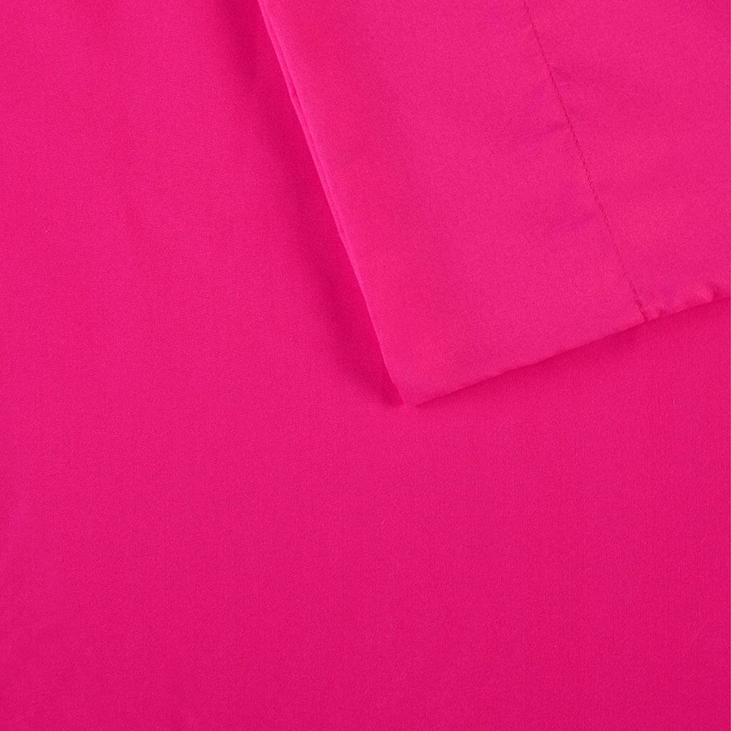 Alt View 5. Gracie Mills - Gracie Mills Ruby All-Season Microfiber Sheet Set with Side Pockets - Pink.