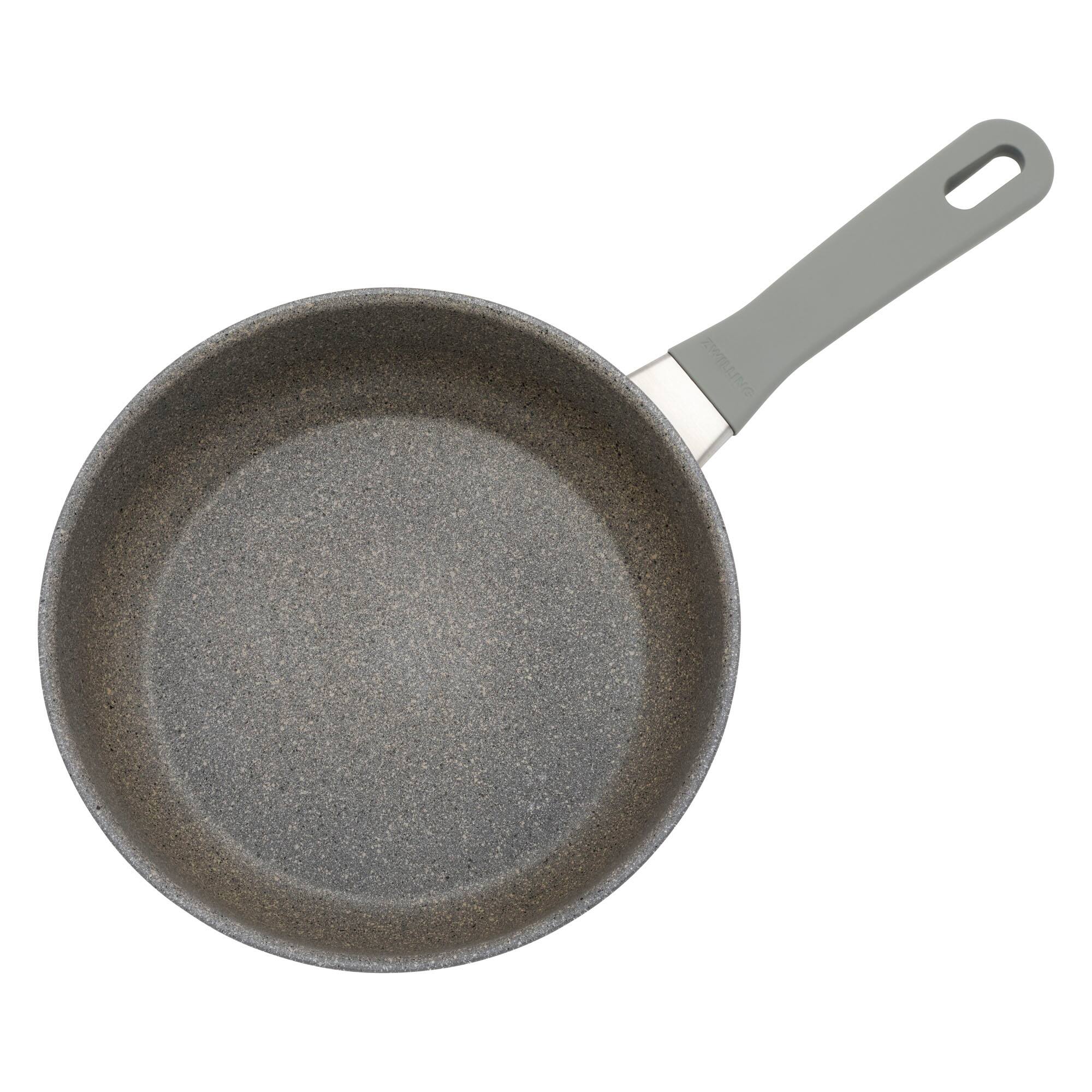 Alt View 1. ZWILLING - ZWILLING Parma Plus 2.6-qt Aluminum Nonstick Sauté Pan with Lid - Grey.