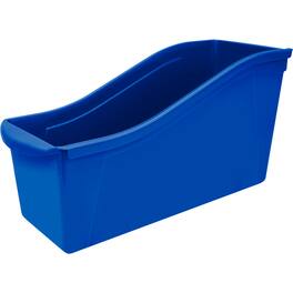 Storex - Large Book Bin, Blue