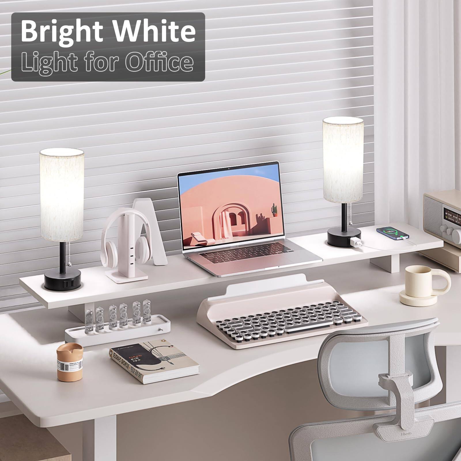 Bright White Light for Office