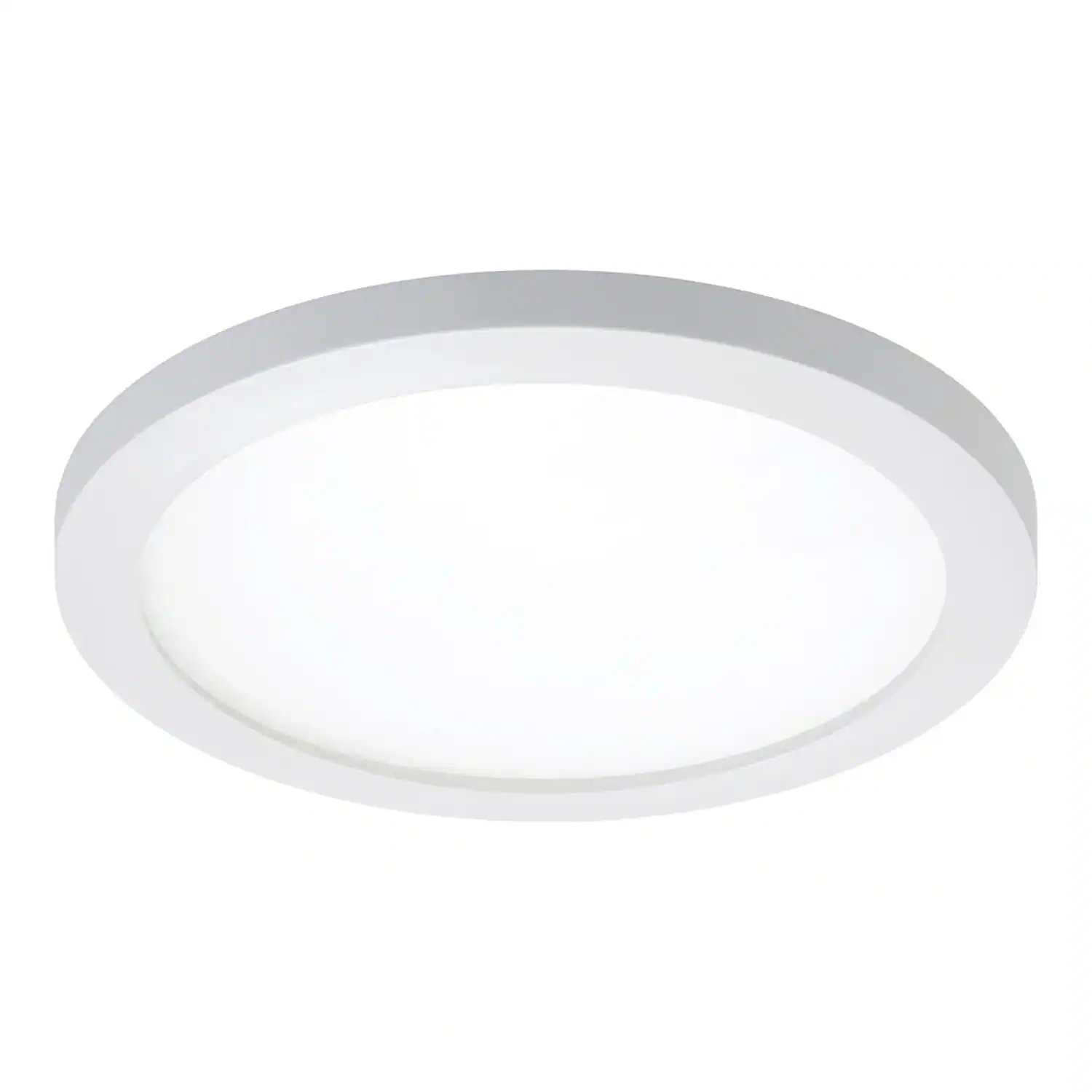 Front. Halo - Halo SMD6 Matte Soft White 6 in. W LED Canless Recessed Downlight 9 W.