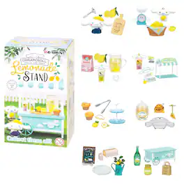 Hamee - RE-MENT Hello Kitty and Friends Sanrio Diorama Mini Collectible Figure - Cinnamoroll's Lemonade Stand (Blind Box) - Cinnamoroll Lemonade Stand (1 Pc)