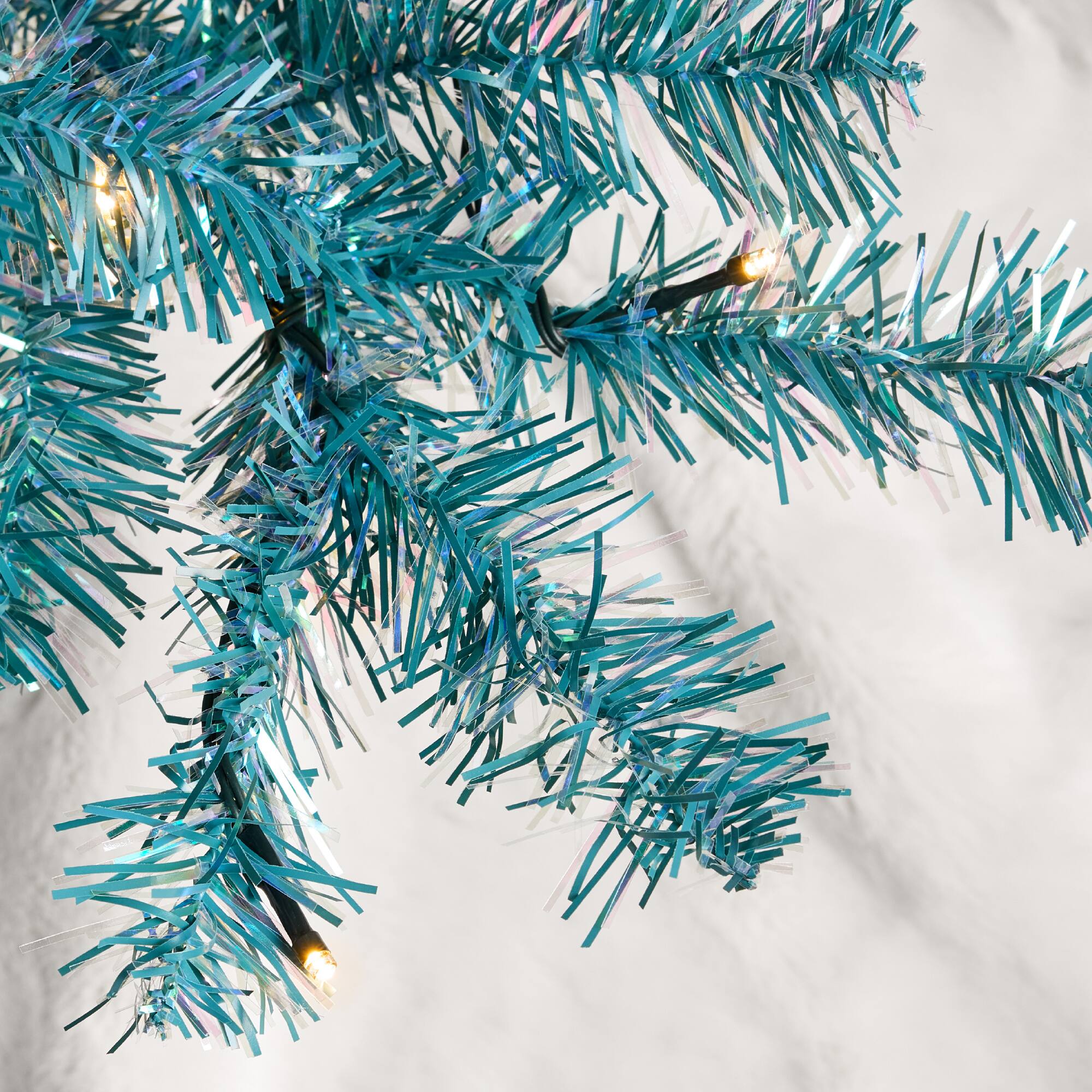 Alt View 4. Best Choice Products - Best Choice Products 4ft Prelit Colored Christmas Tree, Artificial Tree Holiday Decor w/ LED Lights - Peacock Blue - Peacock Blue.