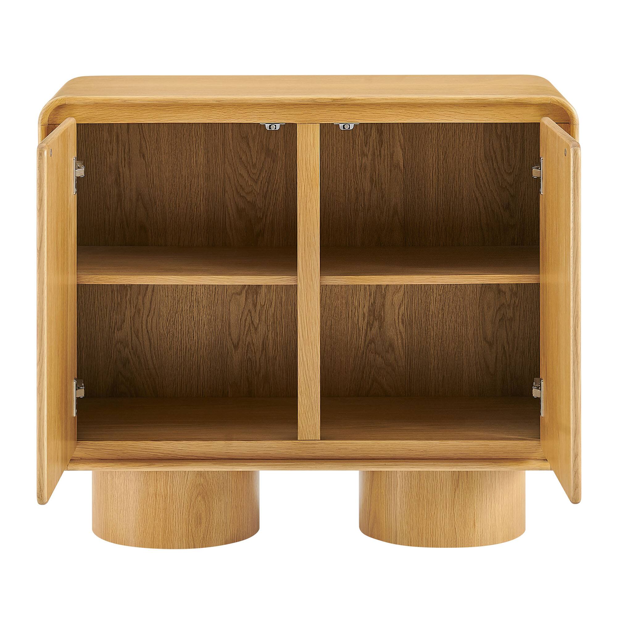 Alt View 6. Modway - Lumo 2-Door Accent Cabinet by Modway - Oak.