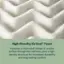 High-Density AirCool Foam Features a channeled design to enable airflow through the mattress, plus a high-density structure for increased durability and long-lasting comfort.