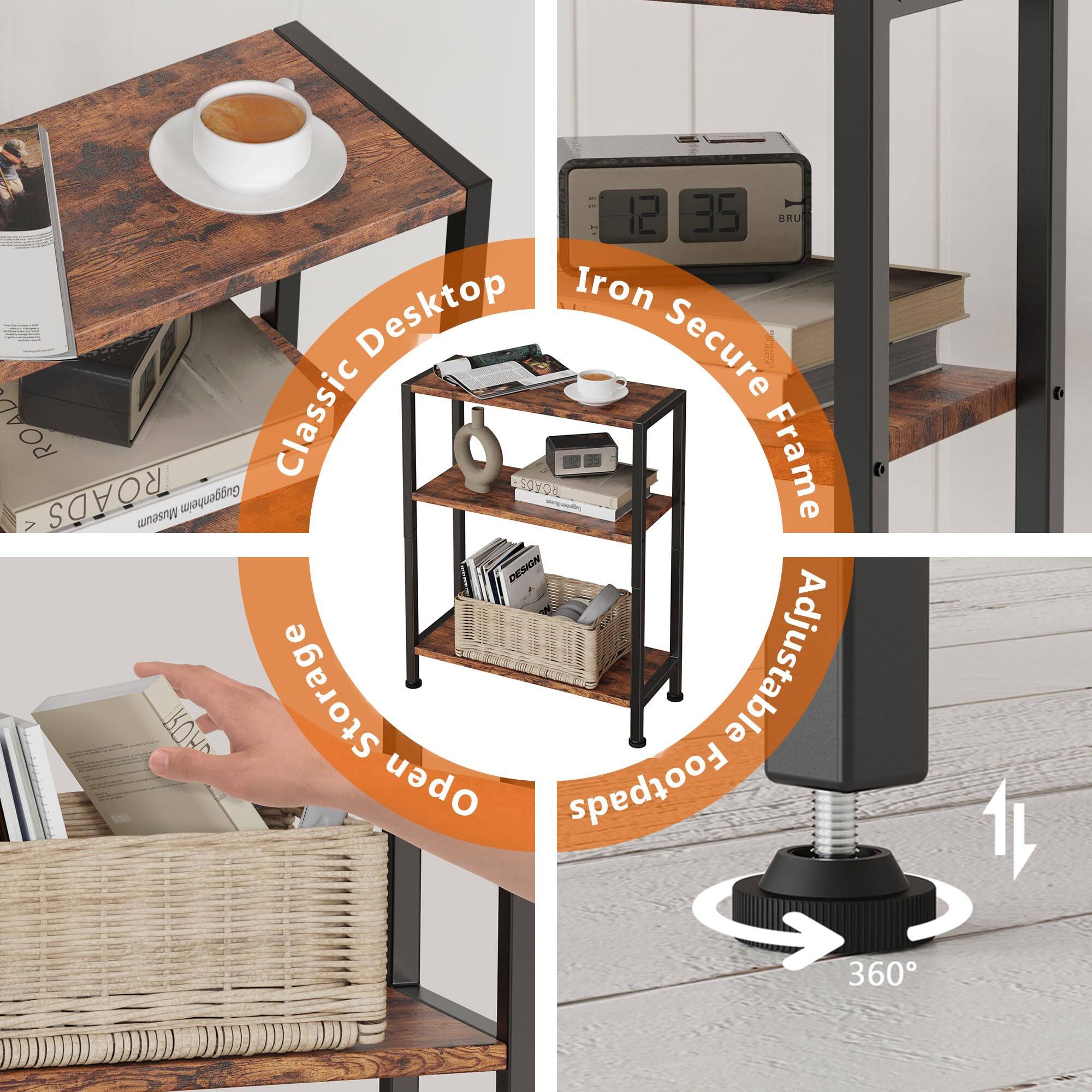 - Classic Desktop
- Iron Secure Frame
- Adjustable Open Footpads
- 360°