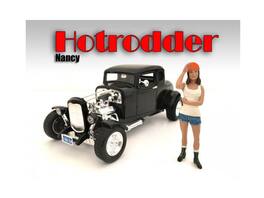 "Hotrodders" Nancy Figure For 1:24 Scale Models by American Diorama - Multi