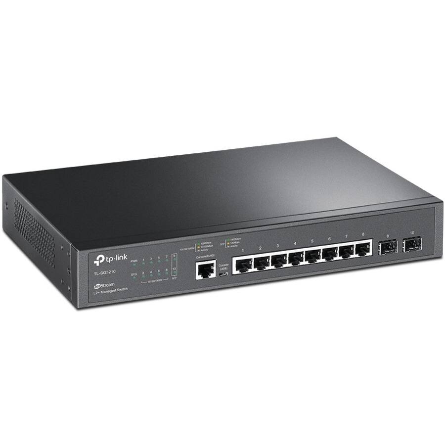 TP-Link TL-SG3210  
Stream Managed Switch  
10/100/1000 Mbps  
24 Ports
