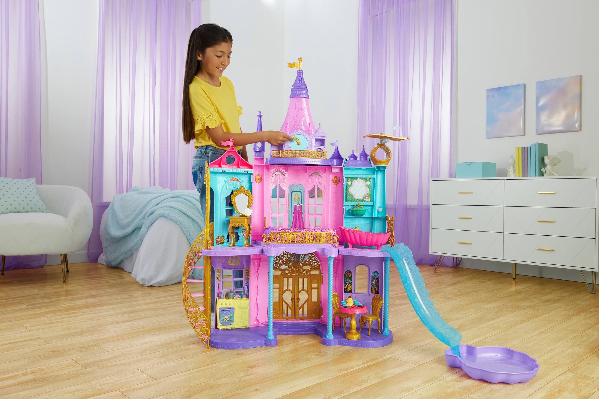 Alt View 12. Disney - Princess Magical Castle - Multicolor.