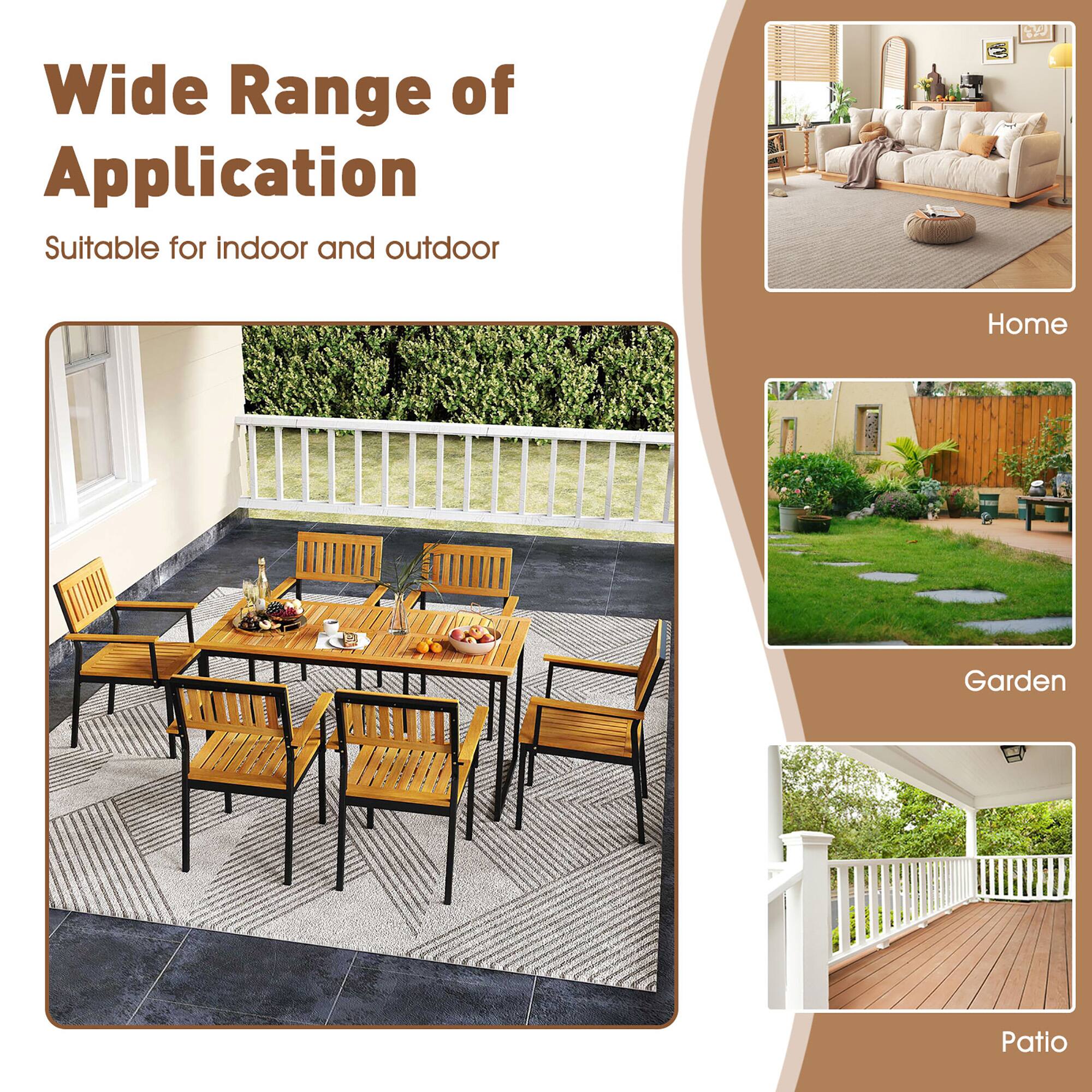 Wide Range of Application Suitable for indoor and outdoor Home Garden Patio