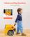 Unlock and Play Anywhere
With a pushable handle
unlock
Rotating Toy Jack Stand
STORAG PIGGYBANK
STOP