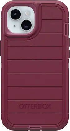 OtterBox - Defender Series Pro Hard Shell "Case Only" for Apple iPhone 17e, iPhone 16e, iPhone 15, iPhone 14, iPhone 13 - Foxberry (Pink)
