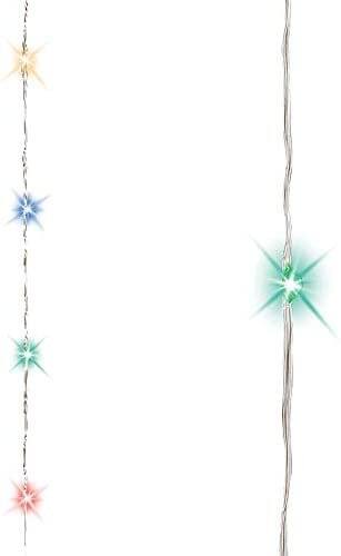 Angle. Celebrations - Celebrations 120-Count 20 ft LED Micro Light Set with Remote & Hanging Clips, Indoor/Outdoor, Corded Electric - Copper.