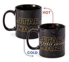 Star Wars - The Force Awakens - 20oz Heat-Reveal Ceramic Mug - Black