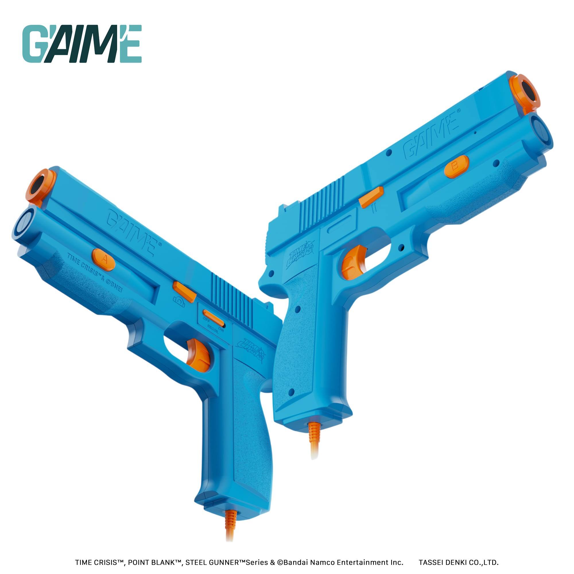 GAIME GATME TIME CRISIS™ A E 1o GAIME E M TIME CRISIS™. POINT BLANK™, STEEL GUNNER™ Series & Bandai Namco Entertainment Inc. TASSEI DENKI CO., LTD.