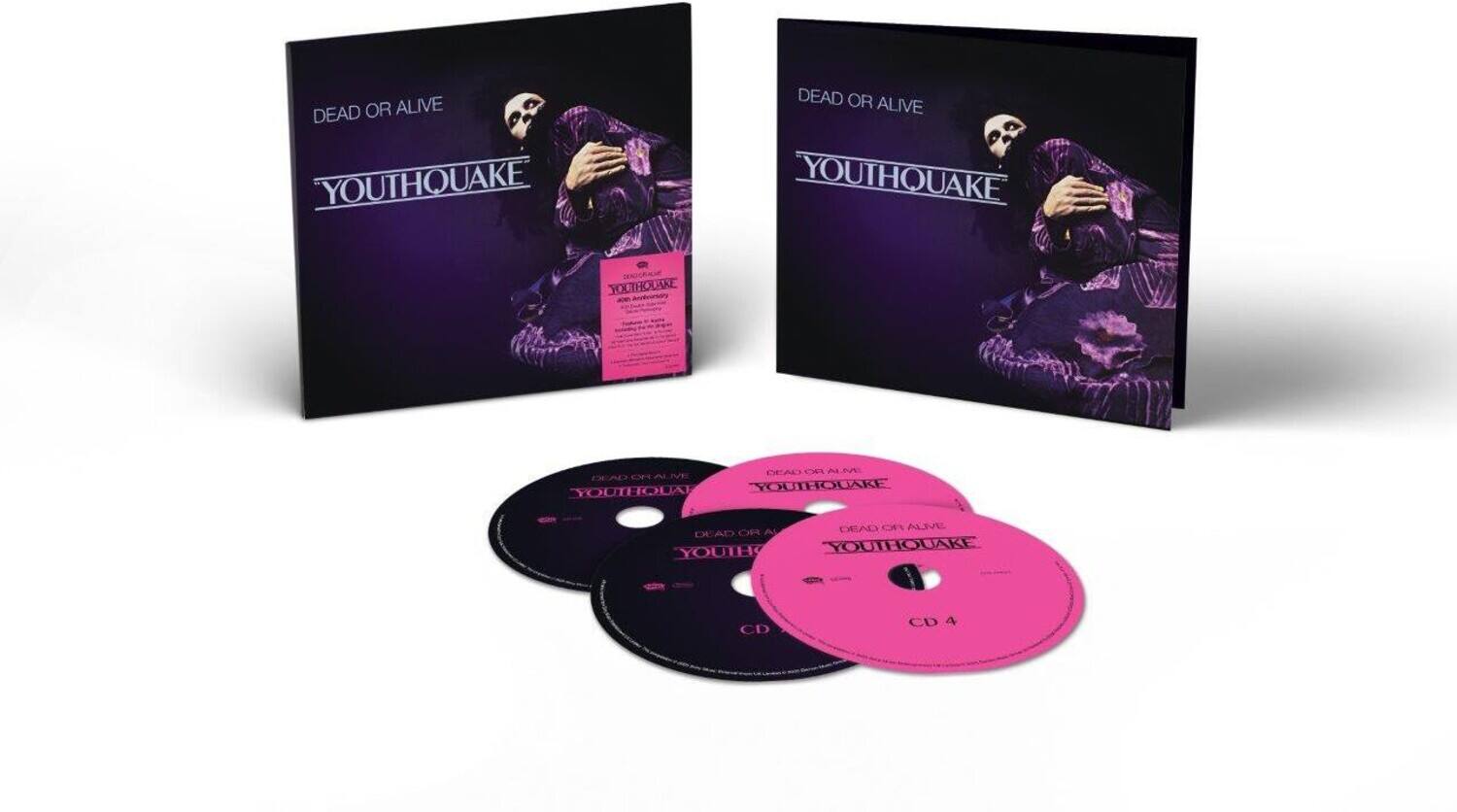 DEAD OR ALIVE  
YOUTHQUAKE  

DEAD OR ALIVE  
YOUTHQUAKE  

DEAD OR ALIVE  
YOUTHQUAKE  

DEAD OR ALIVE  
YOUTHQUAKE  

CD 1  
CD 2  
CD 3  
CD 4