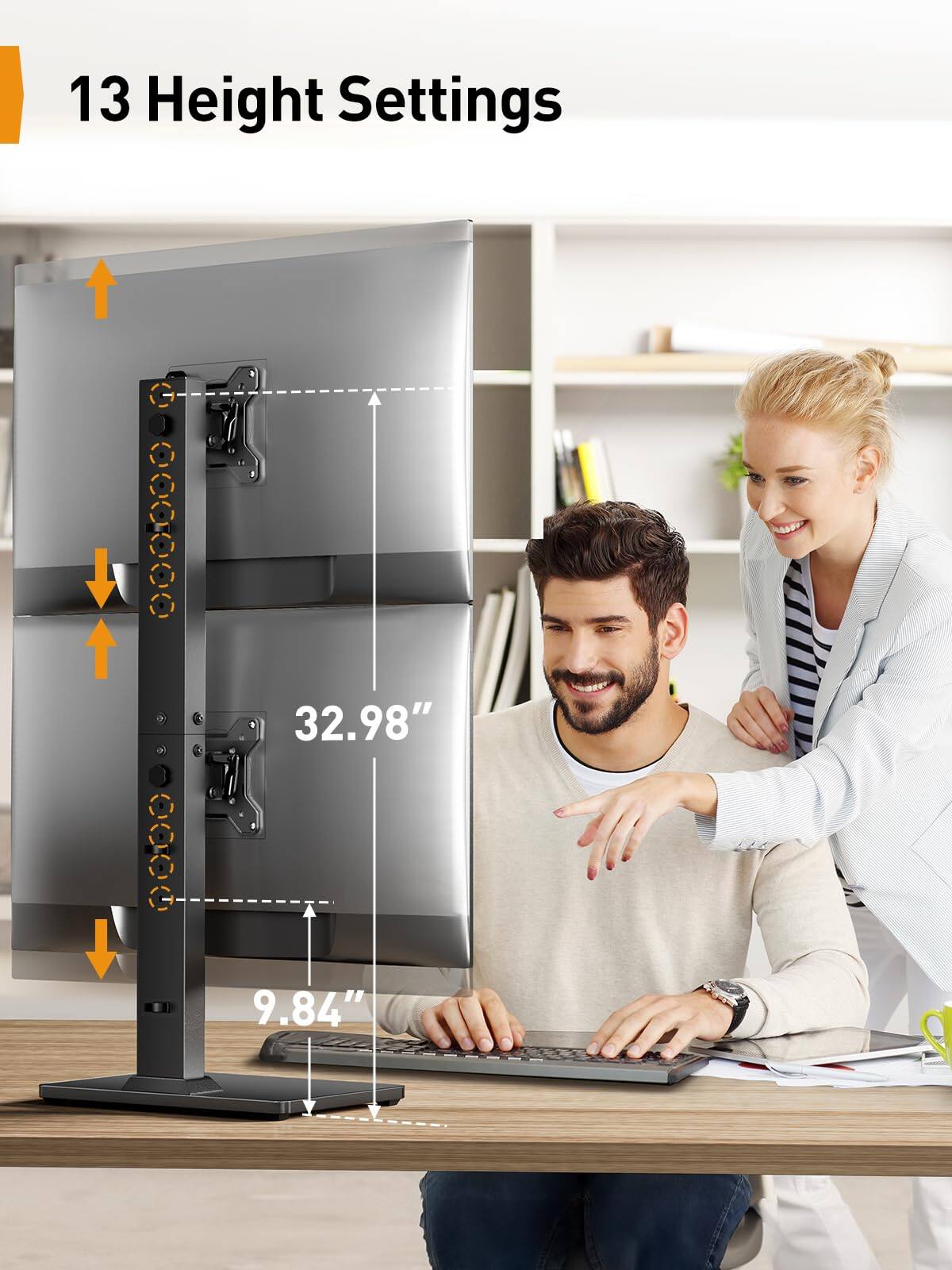 13 Height Settings

32.98"

9.84"