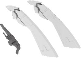 PopMarket - Plum - POWER DoLLS 2 - X-4+ PD-802 Weapon Set 1 1/35 Plastic Model Kit - Collectibles - Multicolor